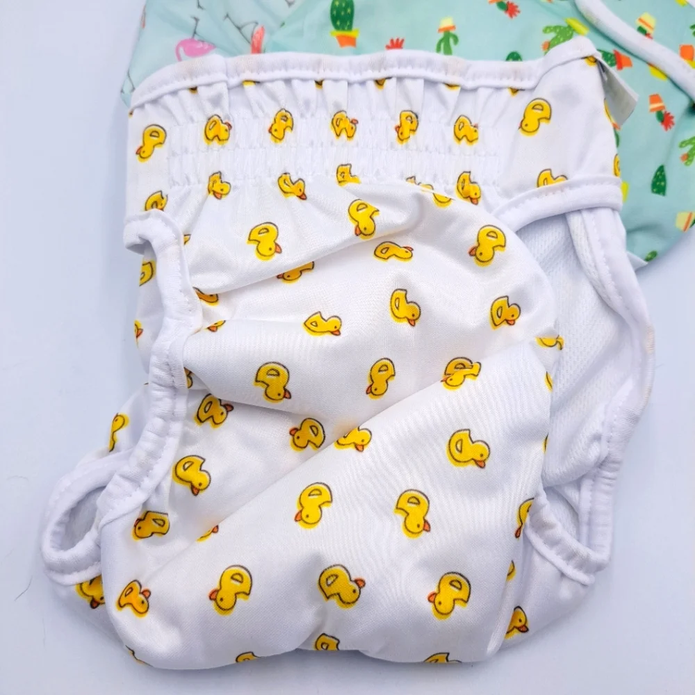 Pet Magasin Super Absorbent Reusable Washable Dog Diapers- Size Med